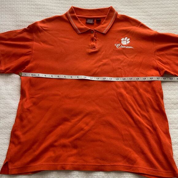 Large Clemson Embroidered Polo Shirt - Picture 5 of 6